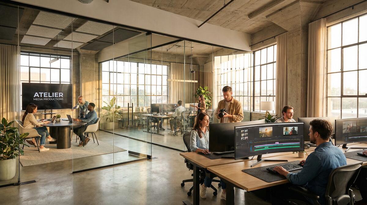 海角网公司环境